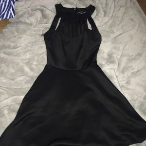 fancy black dress